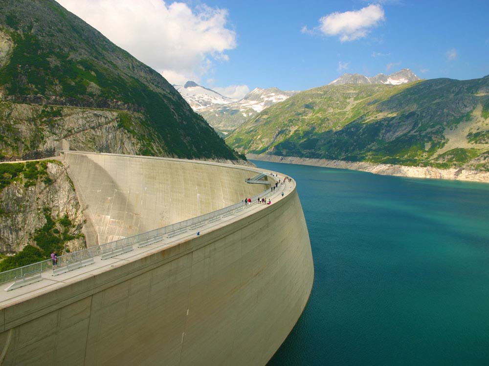 Kölnbreinsperre - imposing stronghold in Carinthia's Malta Valley