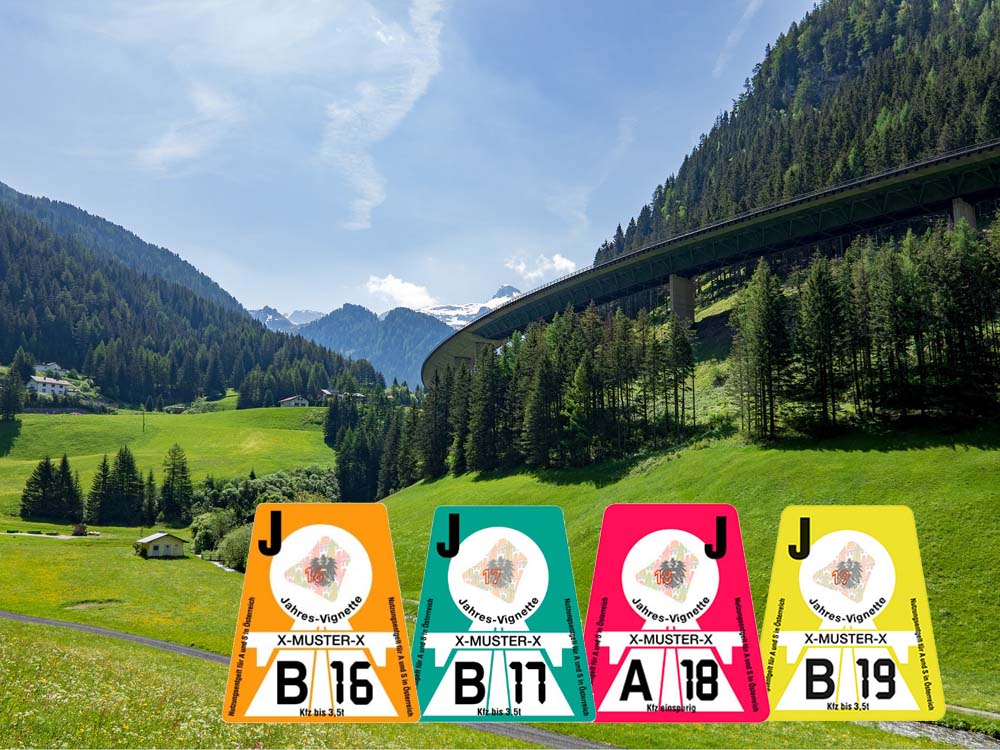 Vignette Austria - Bergundbahn.com Vignette Austria - Bergundbahn.com